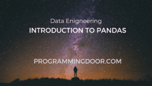 introduction to pandas-programmingdoor.com